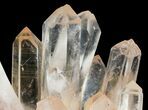 Tangerine Quartz Crystal Cluster - Madagascar #58825-2